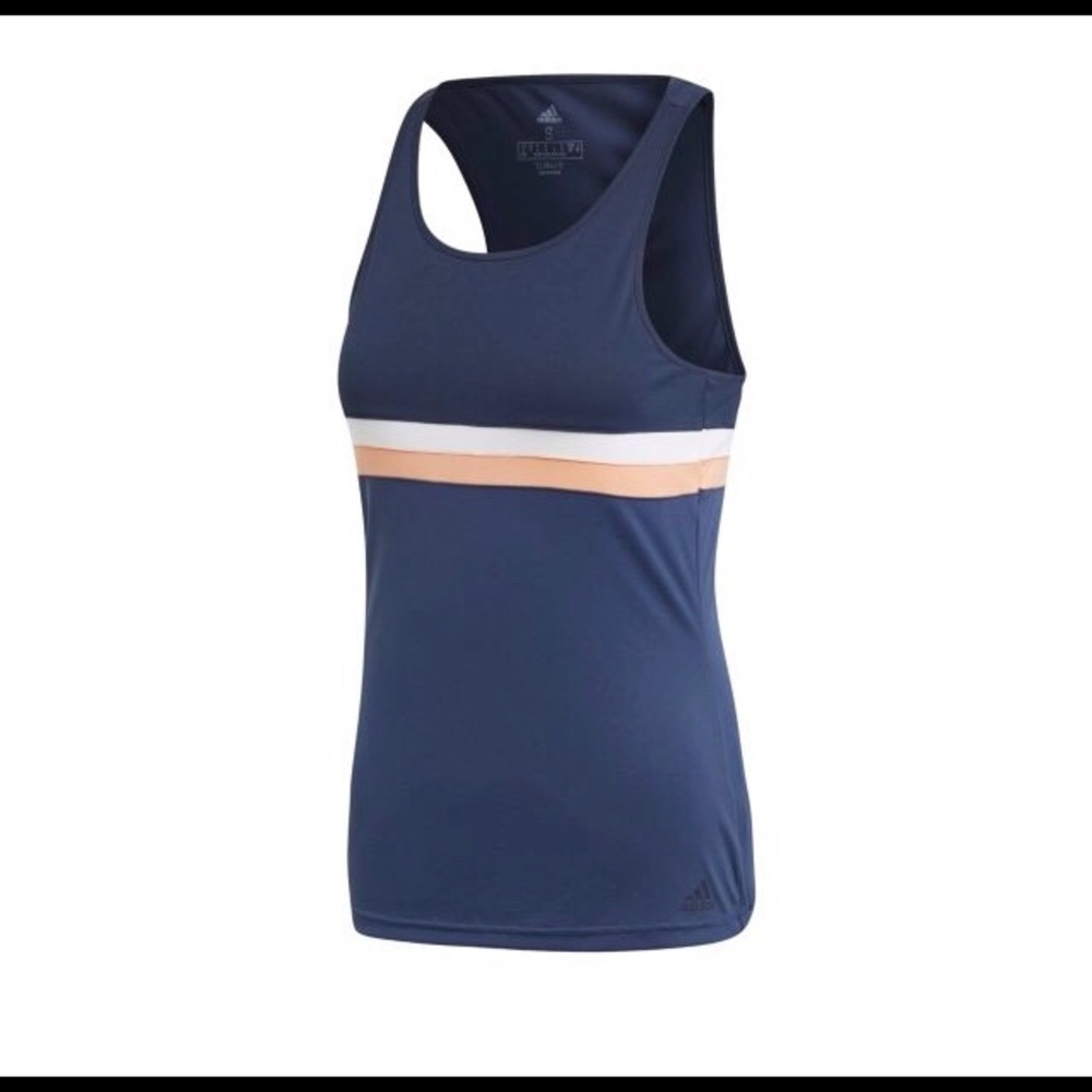 Adidas color-block  Club Tank Top